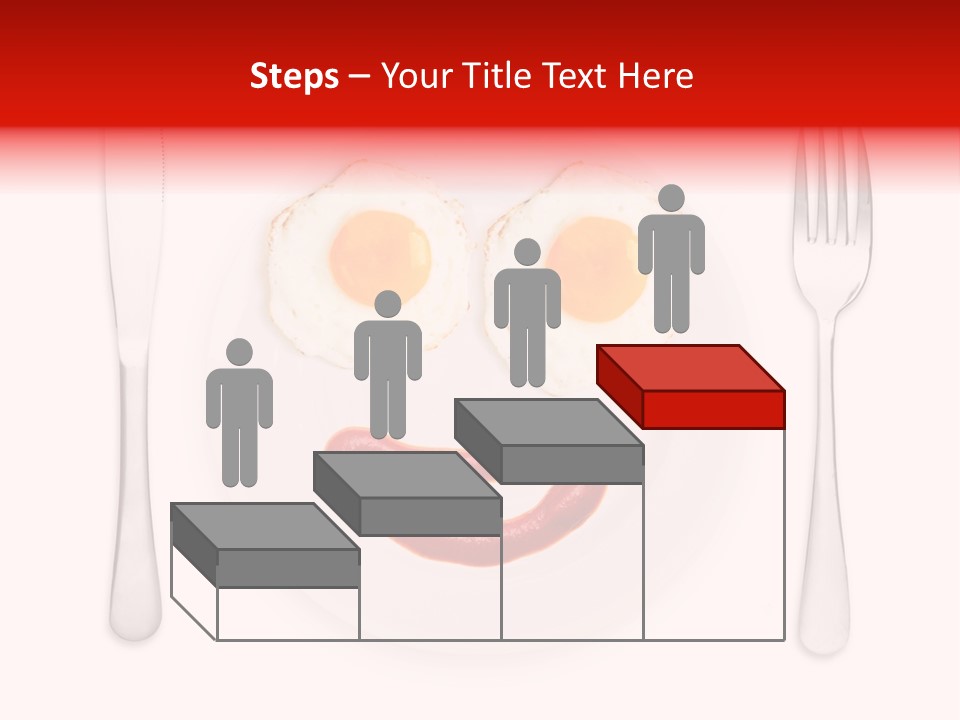 White Steel Meal PowerPoint Template