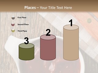 Catsup Steak Sauce Food PowerPoint Template