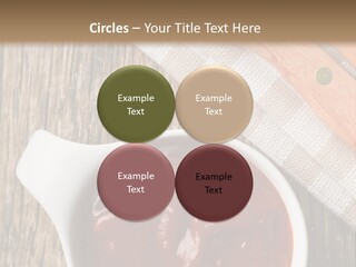 Catsup Steak Sauce Food PowerPoint Template