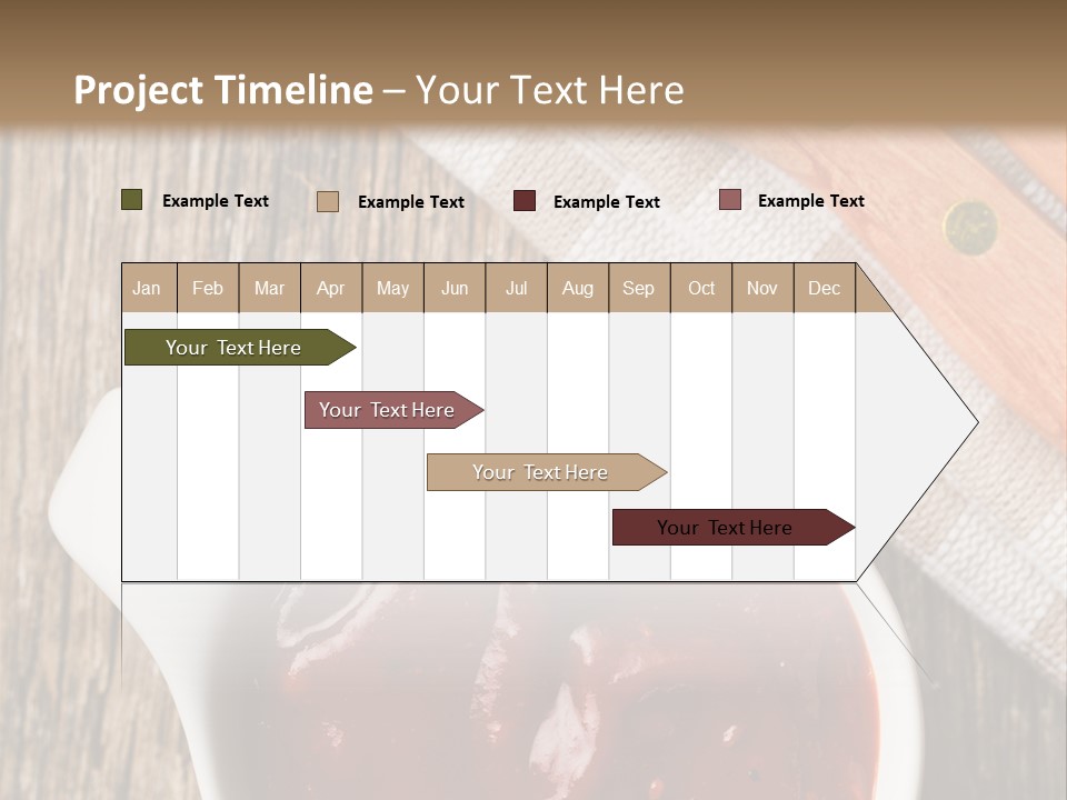 Catsup Steak Sauce Food PowerPoint Template