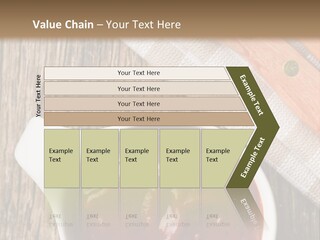 Catsup Steak Sauce Food PowerPoint Template