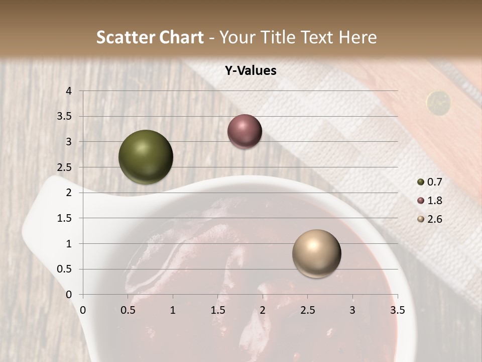 Catsup Steak Sauce Food PowerPoint Template