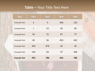 Catsup Steak Sauce Food PowerPoint Template