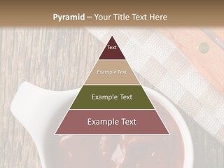 Catsup Steak Sauce Food PowerPoint Template