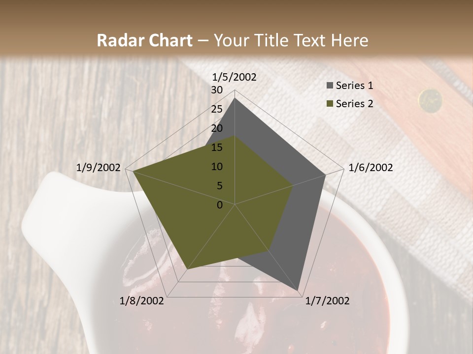 Catsup Steak Sauce Food PowerPoint Template