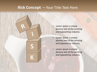 Catsup Steak Sauce Food PowerPoint Template
