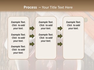 Catsup Steak Sauce Food PowerPoint Template