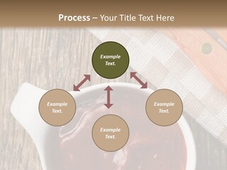 Catsup Steak Sauce Food PowerPoint Template