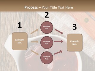 Catsup Steak Sauce Food PowerPoint Template