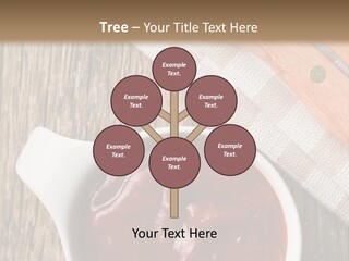 Catsup Steak Sauce Food PowerPoint Template