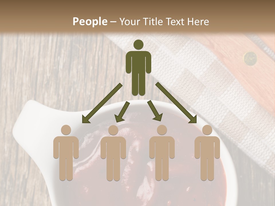 Catsup Steak Sauce Food PowerPoint Template