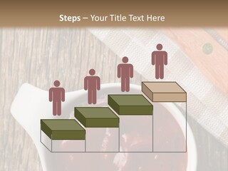 Catsup Steak Sauce Food PowerPoint Template