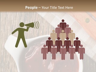 Catsup Steak Sauce Food PowerPoint Template