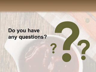 Catsup Steak Sauce Food PowerPoint Template