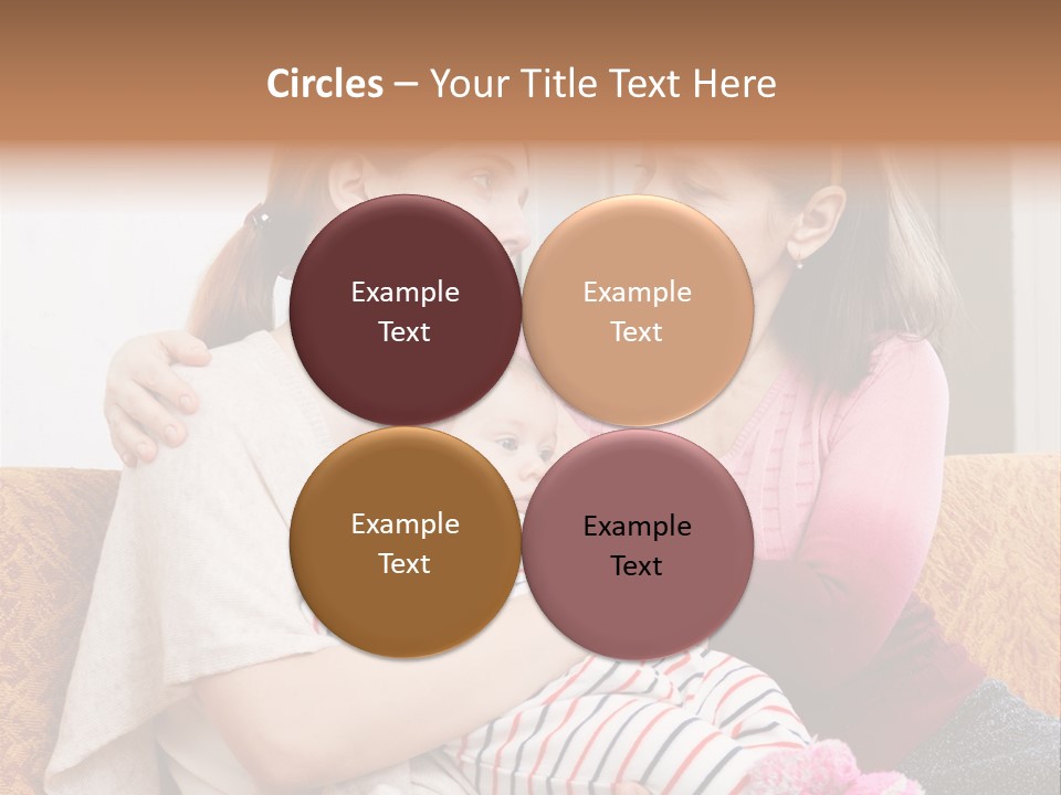 Cry Grandmother Lifestyle PowerPoint Template