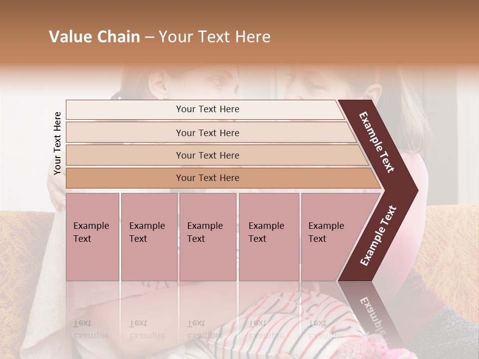 Cry Grandmother Lifestyle PowerPoint Template