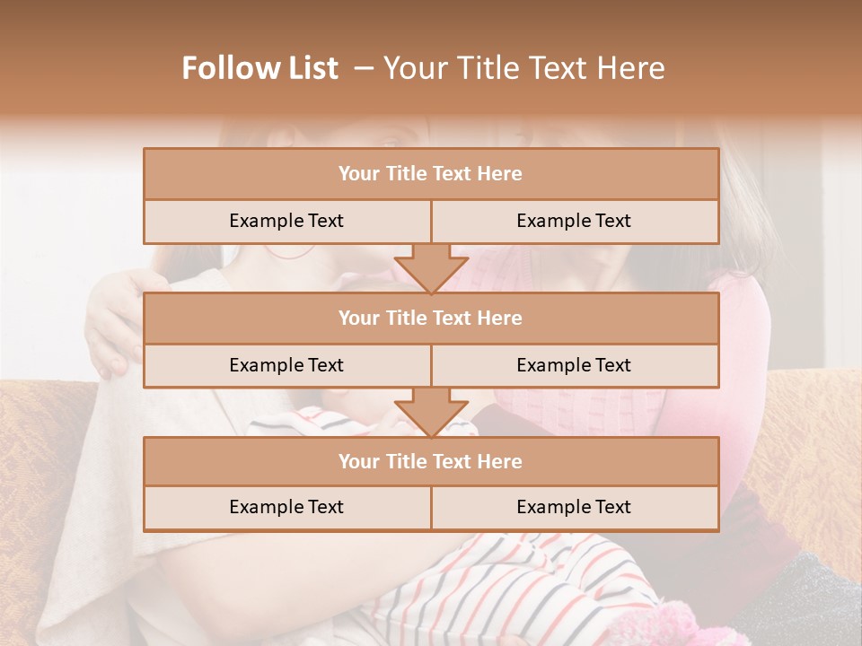 Cry Grandmother Lifestyle PowerPoint Template