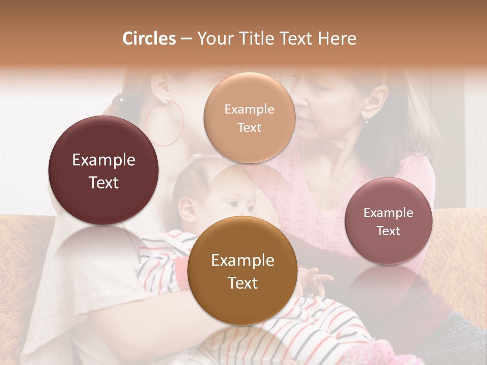 Cry Grandmother Lifestyle PowerPoint Template
