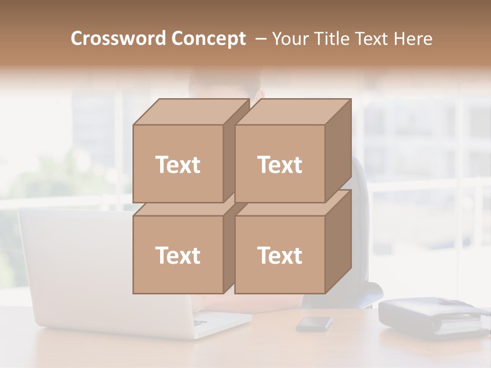 Diary Long Hair Wireless PowerPoint Template