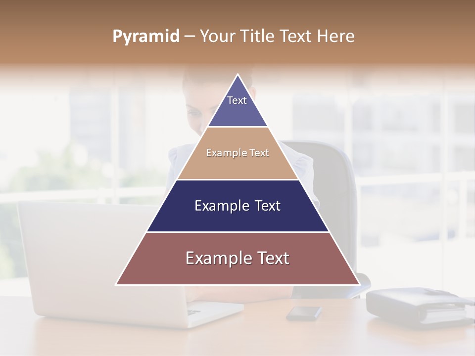 Diary Long Hair Wireless PowerPoint Template