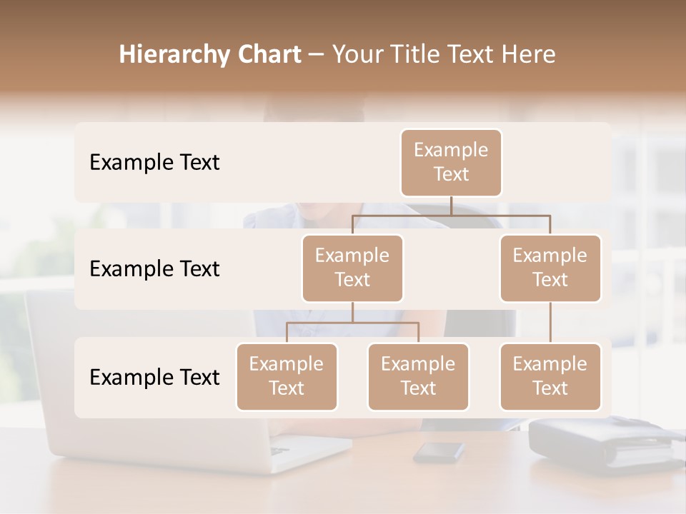 Diary Long Hair Wireless PowerPoint Template