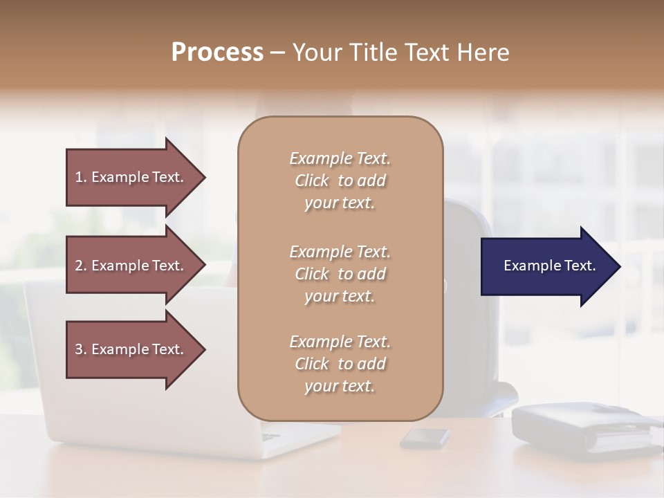 Diary Long Hair Wireless PowerPoint Template