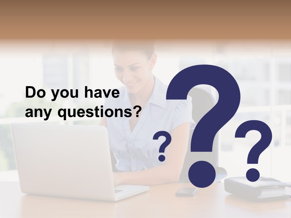 Diary Long Hair Wireless PowerPoint Template