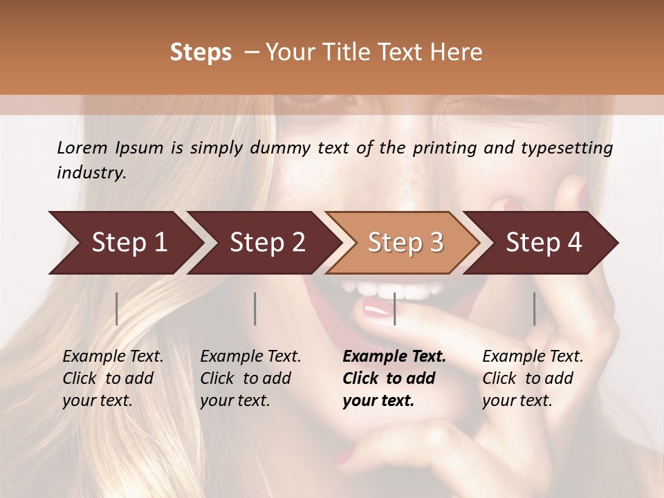 Fashion Facial Purity PowerPoint Template