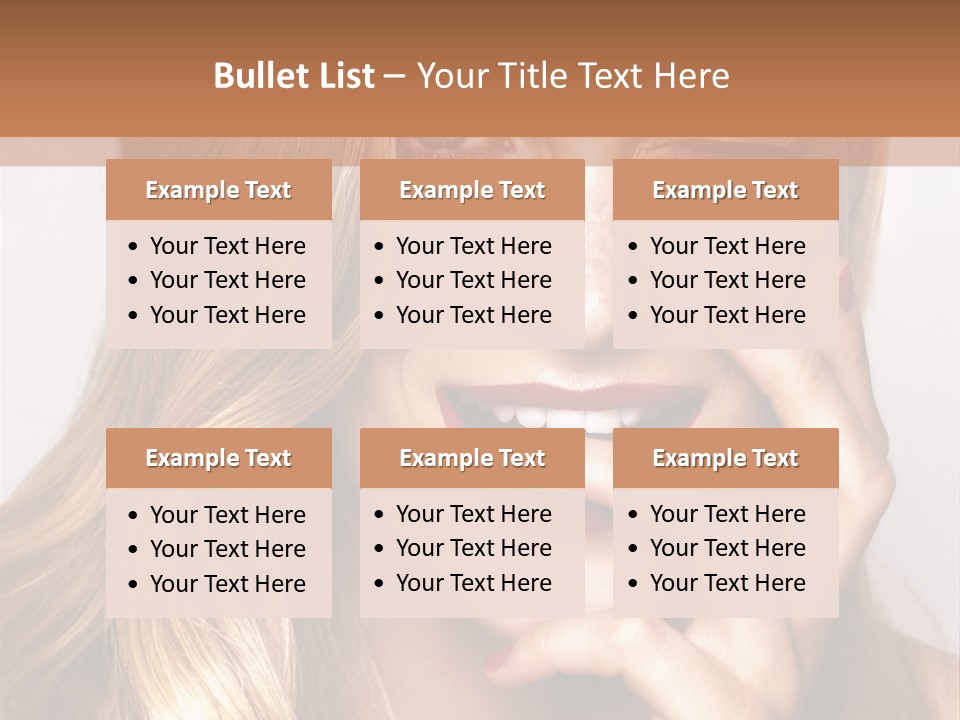 Fashion Facial Purity PowerPoint Template