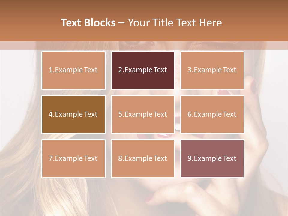 Fashion Facial Purity PowerPoint Template