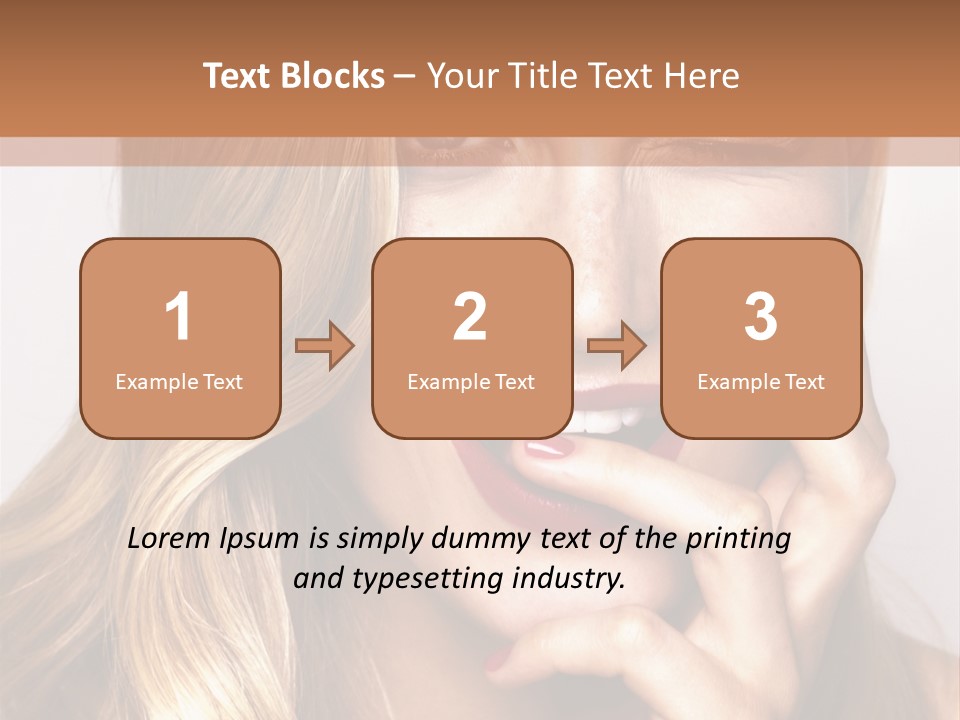 Fashion Facial Purity PowerPoint Template