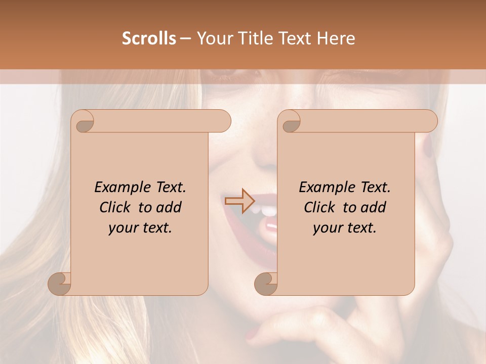 Fashion Facial Purity PowerPoint Template