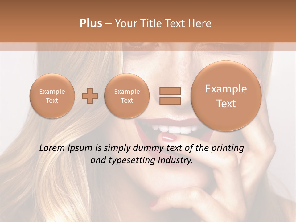 Fashion Facial Purity PowerPoint Template
