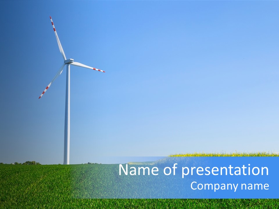 Rotating Summer Outdoor PowerPoint Template