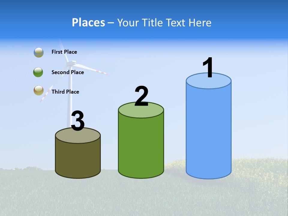 Rotating Summer Outdoor PowerPoint Template