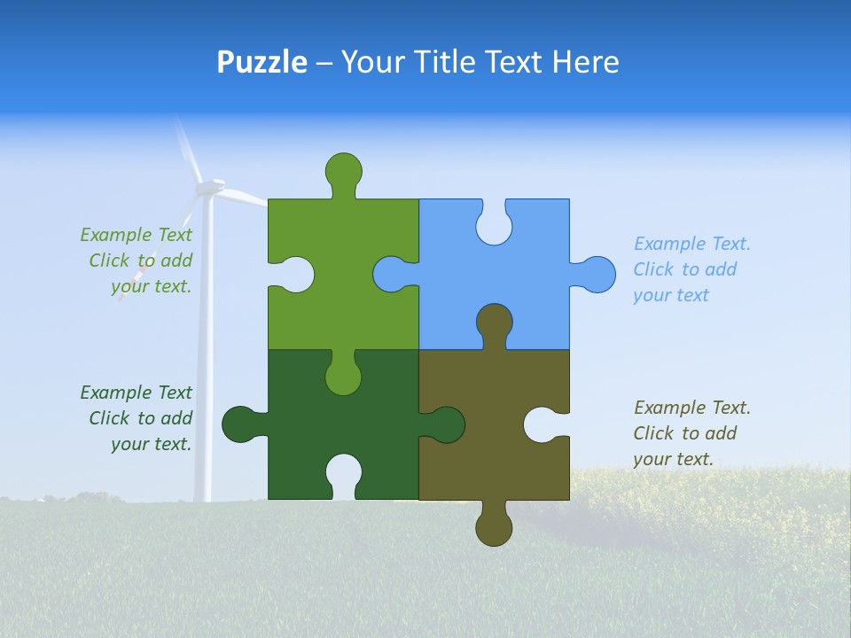 Rotating Summer Outdoor PowerPoint Template