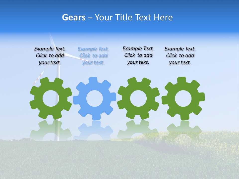 Rotating Summer Outdoor PowerPoint Template