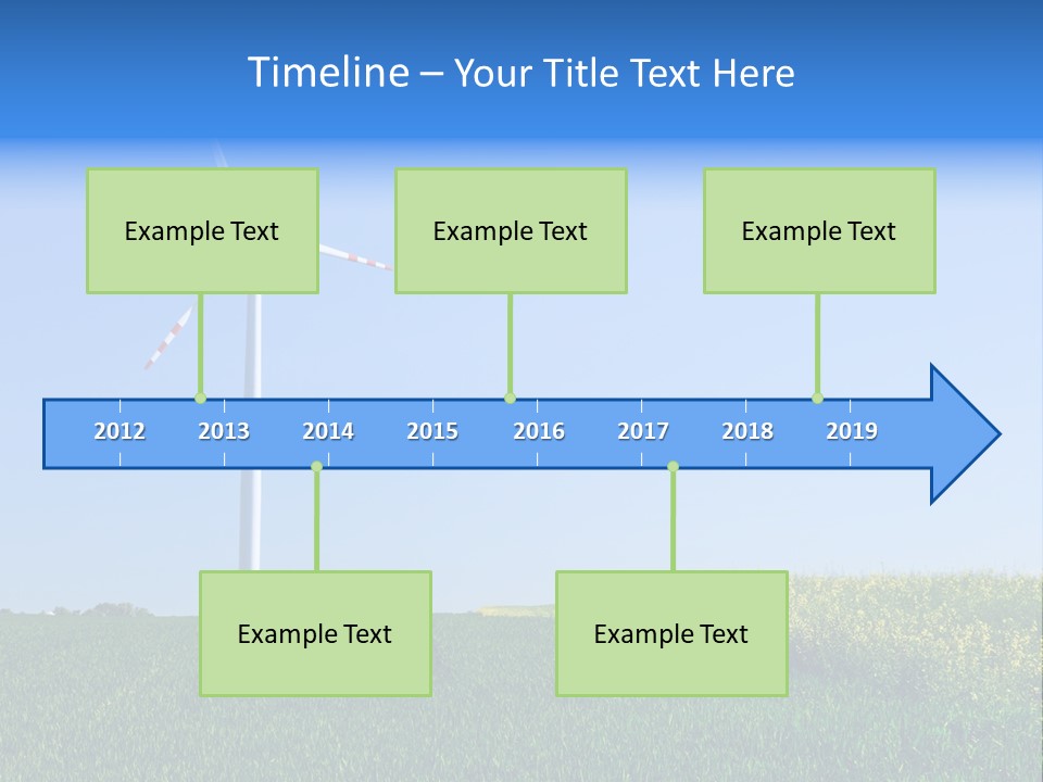 Rotating Summer Outdoor PowerPoint Template