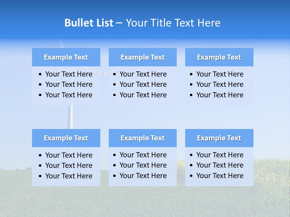 Rotating Summer Outdoor PowerPoint Template