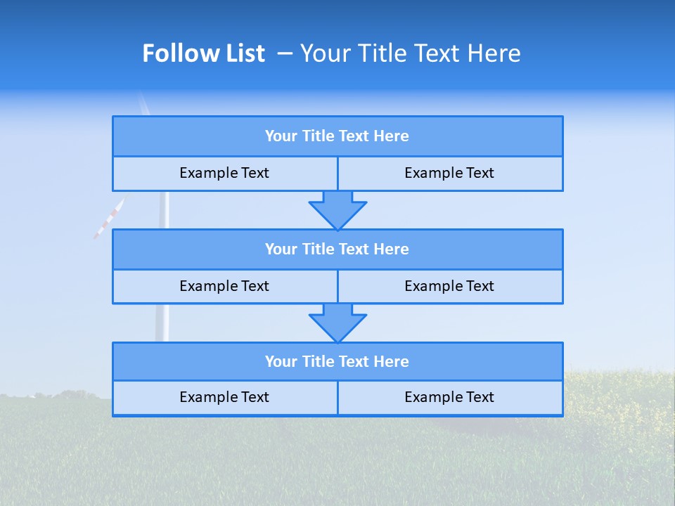 Rotating Summer Outdoor PowerPoint Template