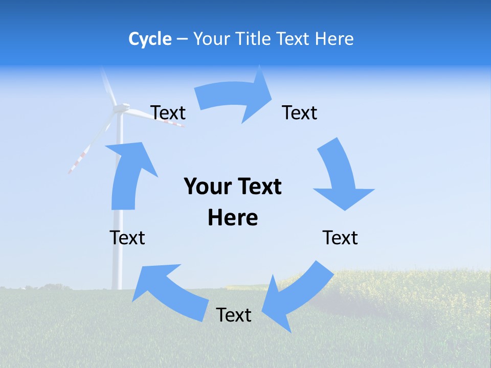 Rotating Summer Outdoor PowerPoint Template