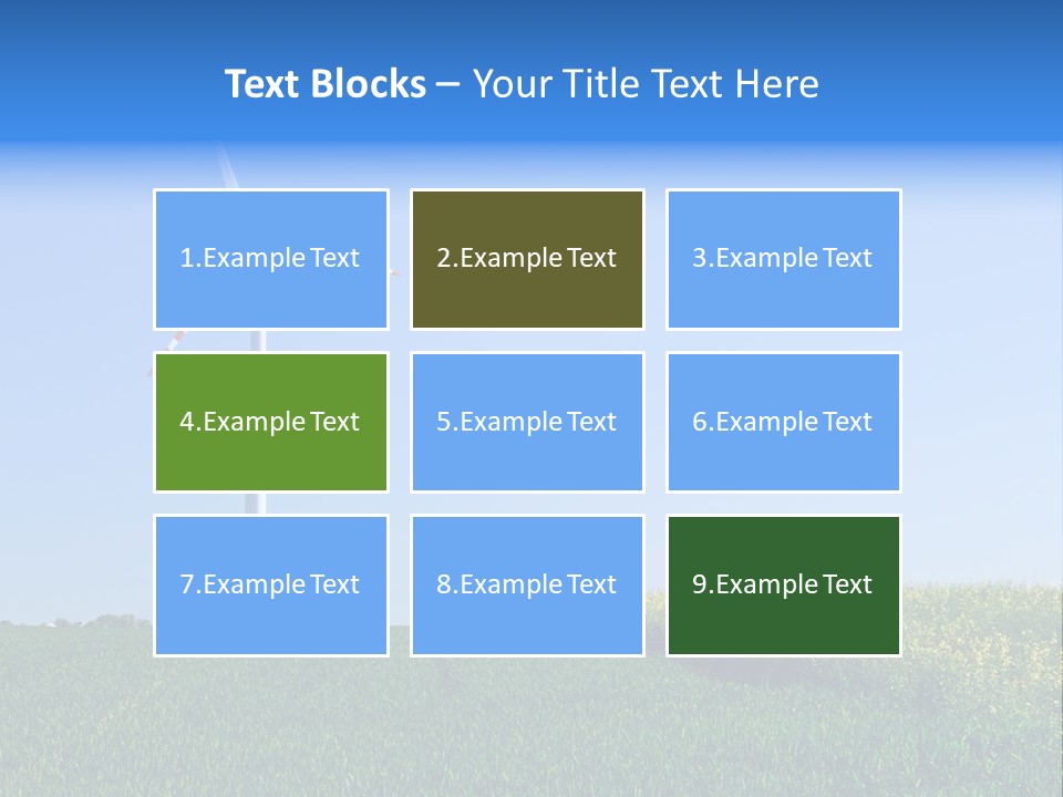 Rotating Summer Outdoor PowerPoint Template