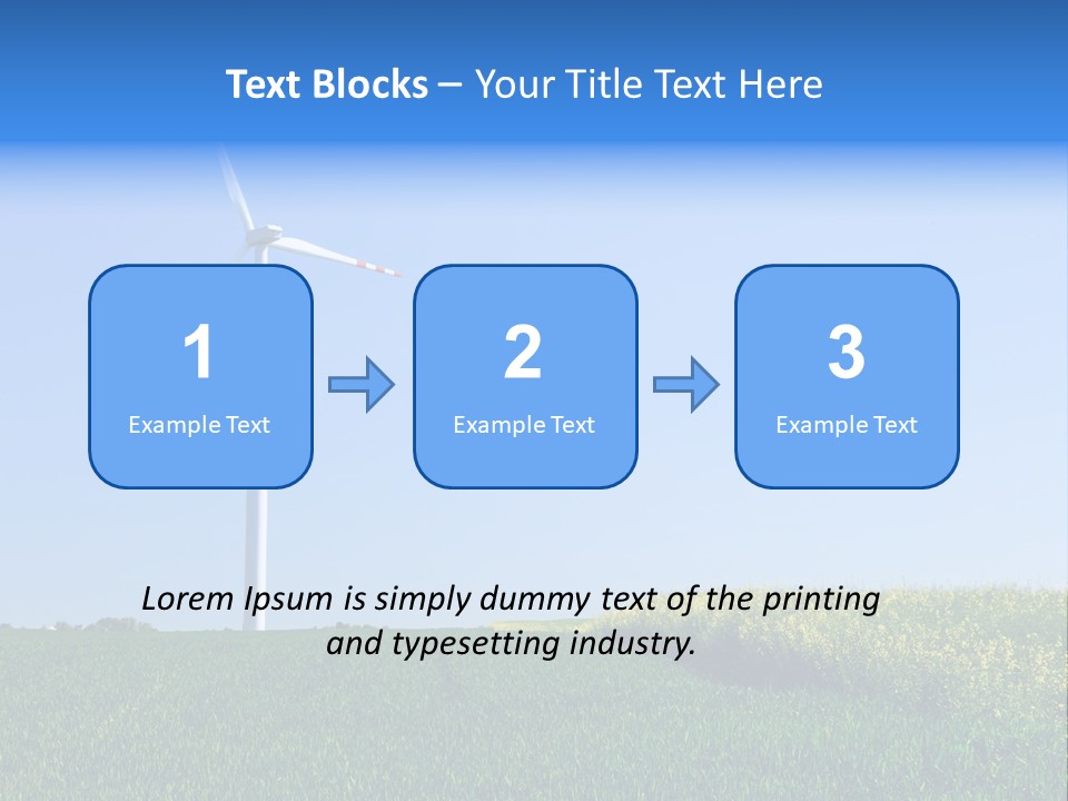 Rotating Summer Outdoor PowerPoint Template