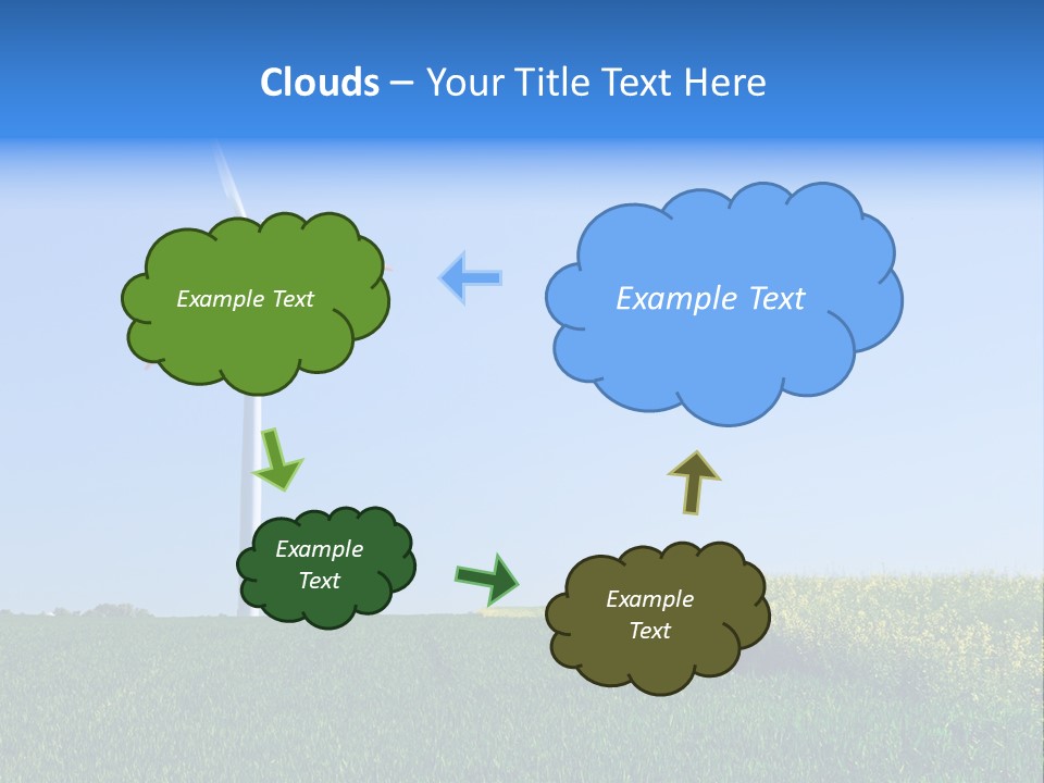 Rotating Summer Outdoor PowerPoint Template