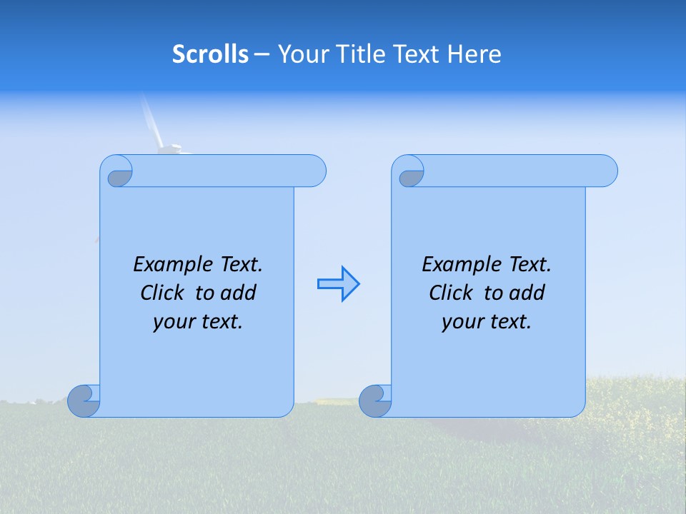 Rotating Summer Outdoor PowerPoint Template
