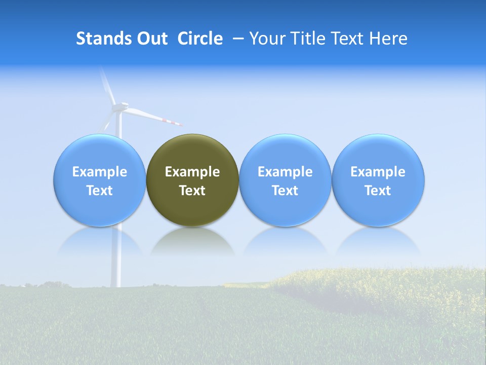 Rotating Summer Outdoor PowerPoint Template