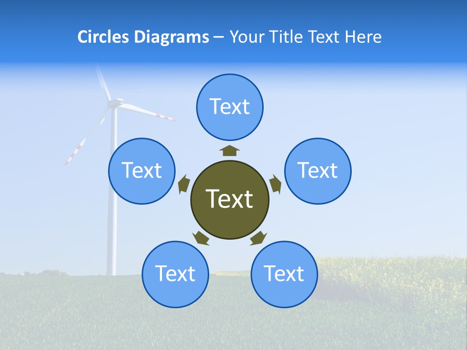 Rotating Summer Outdoor PowerPoint Template