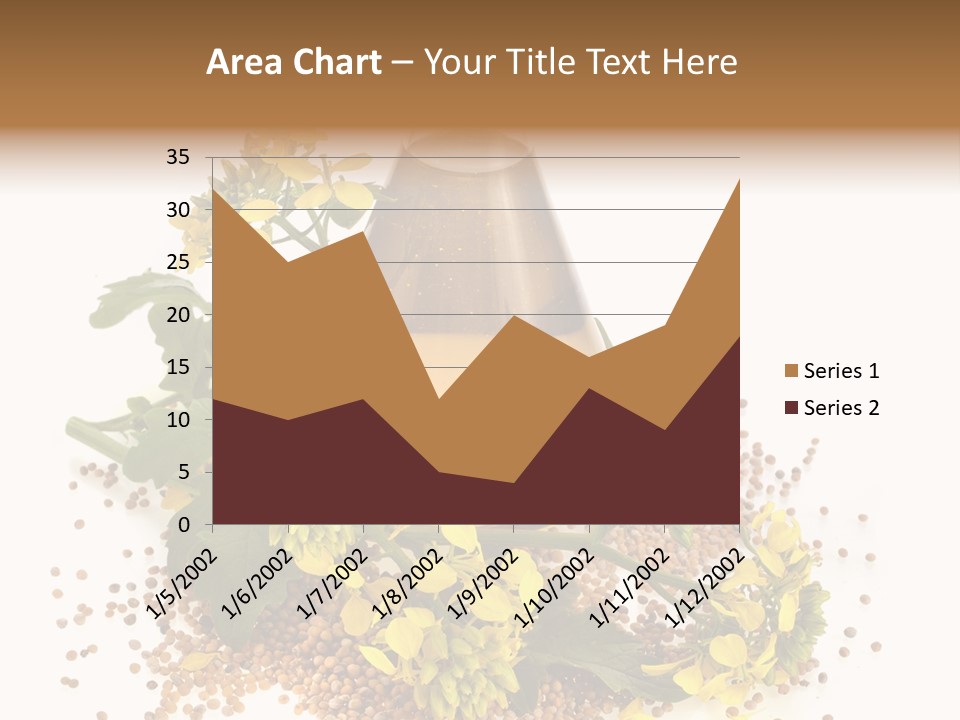 Honey Canola Isolated PowerPoint Template