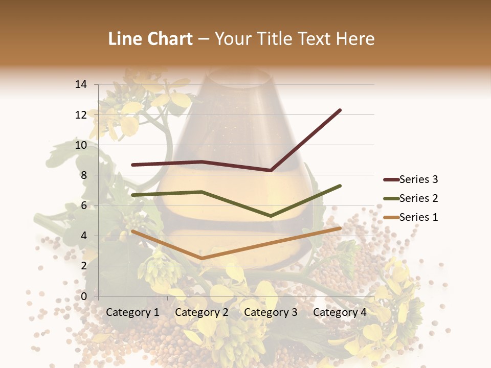 Honey Canola Isolated PowerPoint Template