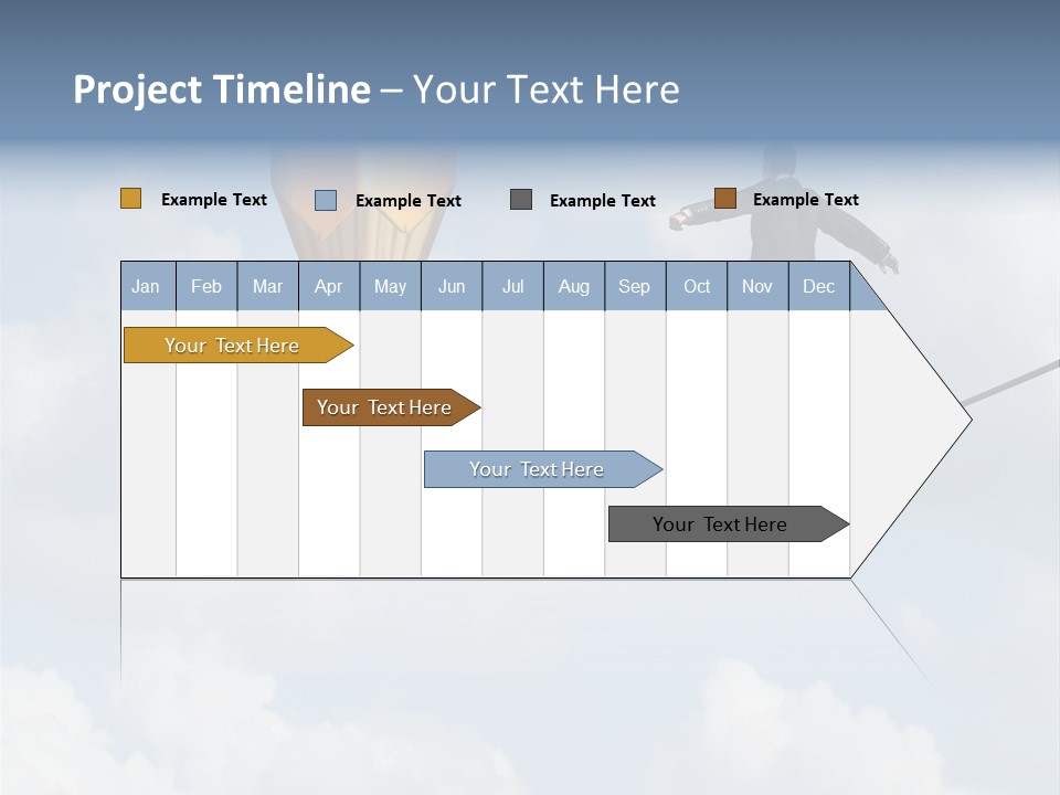 Overcome Person Vision PowerPoint Template